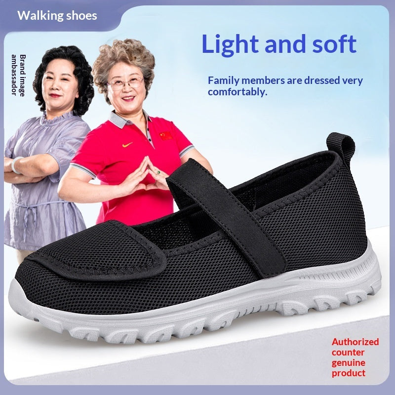 OrthoCare Granny Wide-Toe Mesh Shoes For Summer