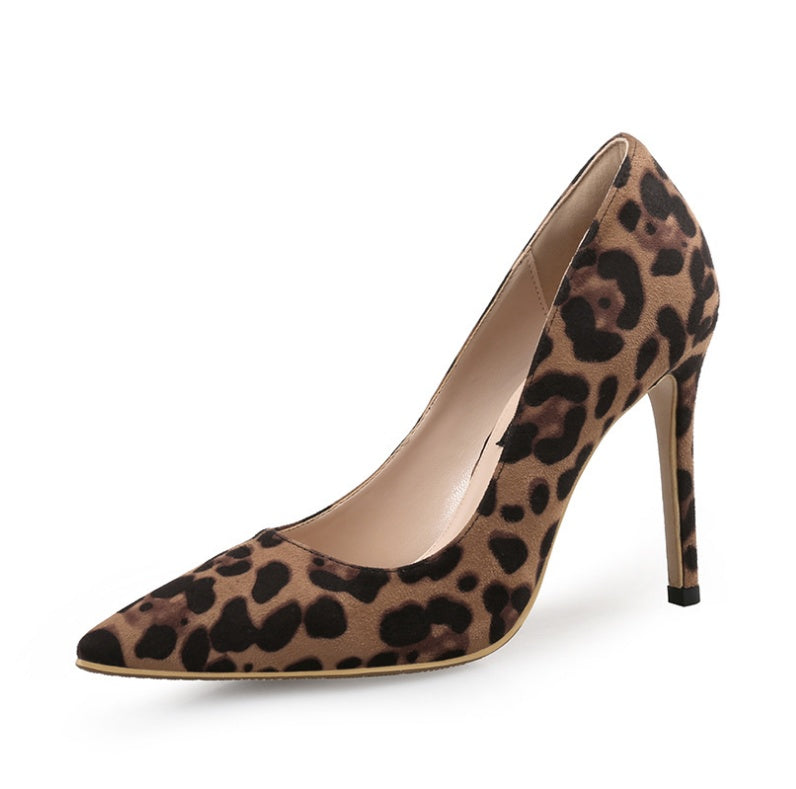 OrthoCare Unique Leopard Print Heels For A Bold Style