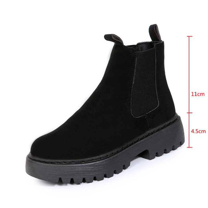 OrthoCare Ankle Boots - Chunky Platform Comfort