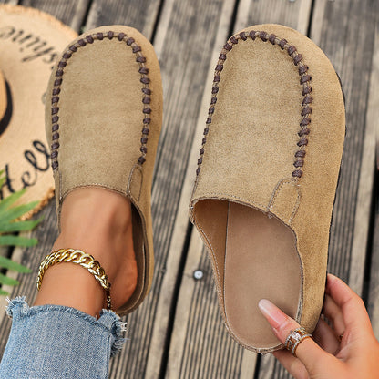OrthoCare Closed Slippers With Thick Soles - Unique