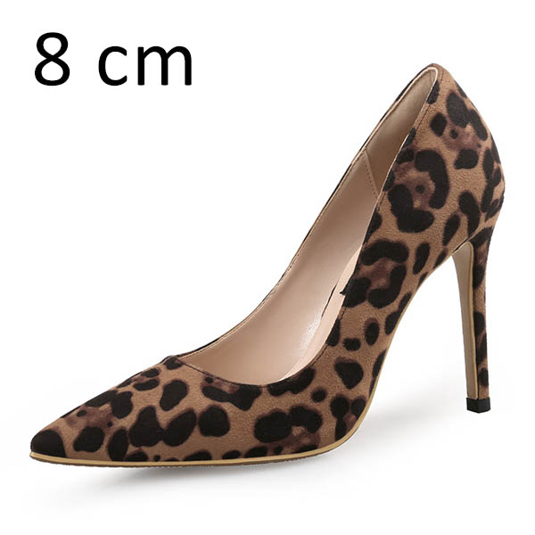 OrthoCare Leopard Print Stiletto Heels - Unique Elegance