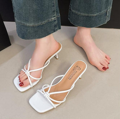 Avaline | Women’s Orthopedic Strappy Flat Slide Sandals