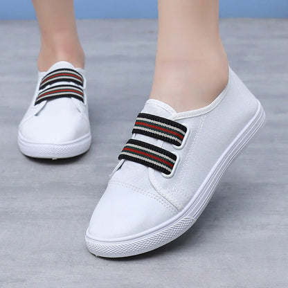 OrthoCare Casual Canvas Slip-On Sneakers – Lightweight Everyday Comfort Shoes