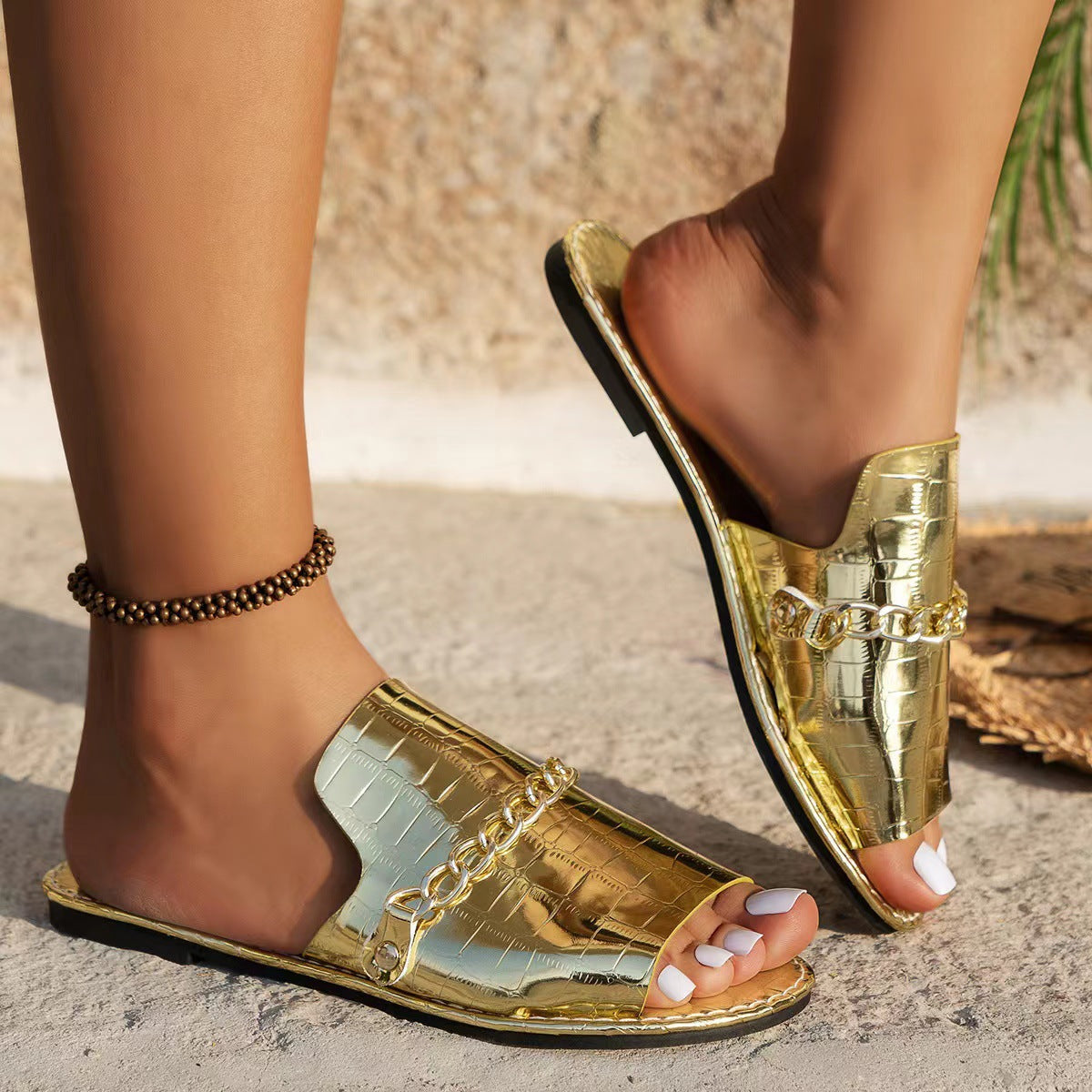 OrthoCare Unique Chain Sandals  - Summer & Beach