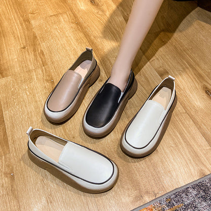 Orthopedic Platform Loafers – Cushioned Slip-On Comfort Walking Shoes
