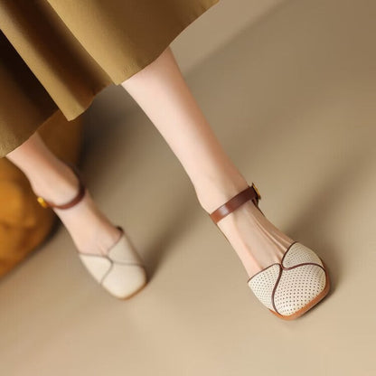 Belenia | Women’s Orthopedic Vintage Mary Jane Block Heel Shoes