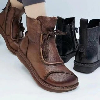 OrthoCare Ankle Boots – Soft Sole & Non-Slip Comfort