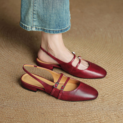 Hermione | Women’s Orthopedic Vintage Slingback Ballet Flats