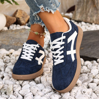 OrthoCare Versatile Low-Top Lace-Up Sneakers For A Unique Style