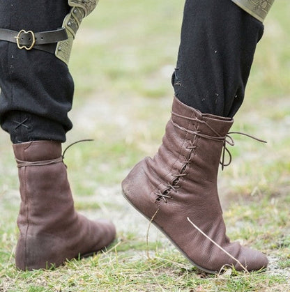 OrthoCare Flat Boots - Cross Strap Comfort Design