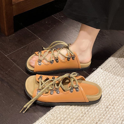 Cassiane | Women’s Orthopedic Retro Lace-Up Casual Sneakers