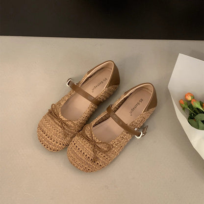 OrthoCare Mary Jane Shoes - Breathable Woven Design