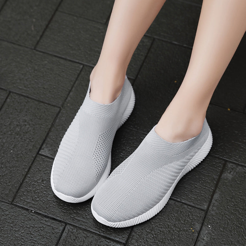 Orthopedic Balanc Women’s Slip-On Sneakers – Breathable Lightweight Walking Shoes