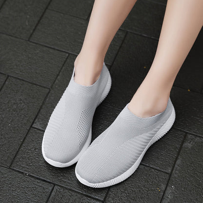 Orthopedic Balanc Women’s Slip-On Sneakers – Breathable Lightweight Walking Shoes