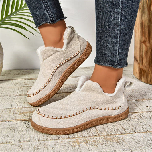 Mona | Orthopedic Warm Plush Ankle Boots