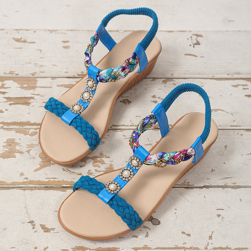 OrthoCare Bohemian Braided Sandals  - Unique And Elegant