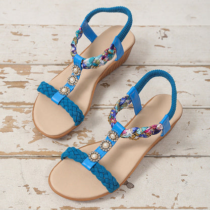 OrthoCare Bohemian Braided Sandals  - Unique And Elegant