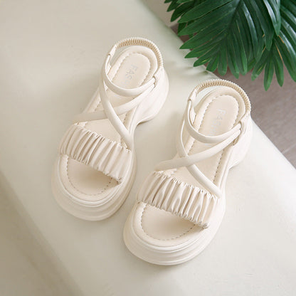 Kairielle | Women’s Orthopedic Lace-Up Platform Sandals