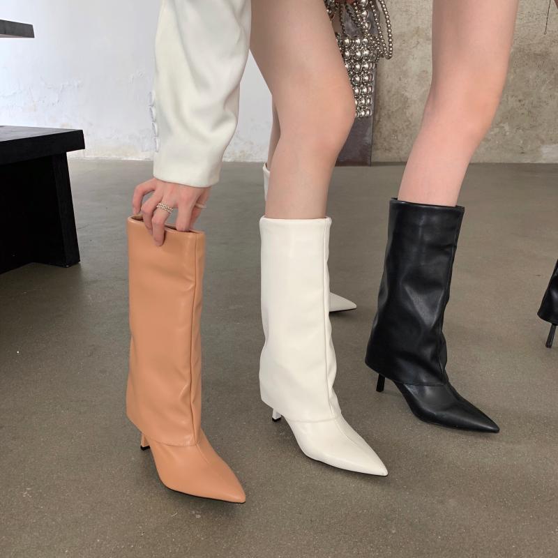 OrthoCare Women's Pointed Toe Boots - Spring Comfort