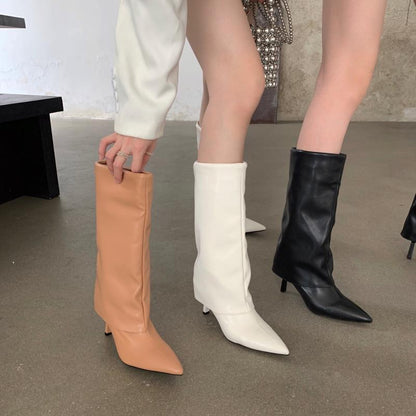 OrthoCare Women's Pointed Toe Boots - Spring Comfort