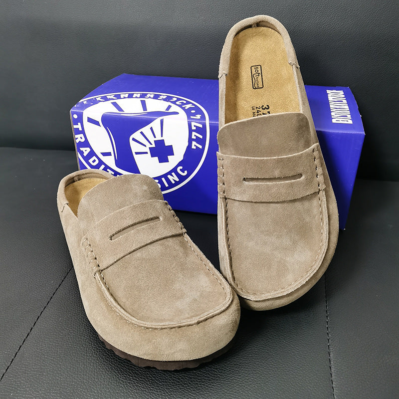 OrthoCare Mule Slippers - Retro Closed Toe Comfort