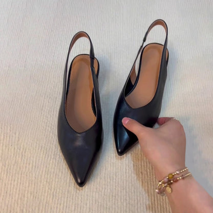 OrthoCare Retro Pointed Sandals - Unique Elegance And Comfort