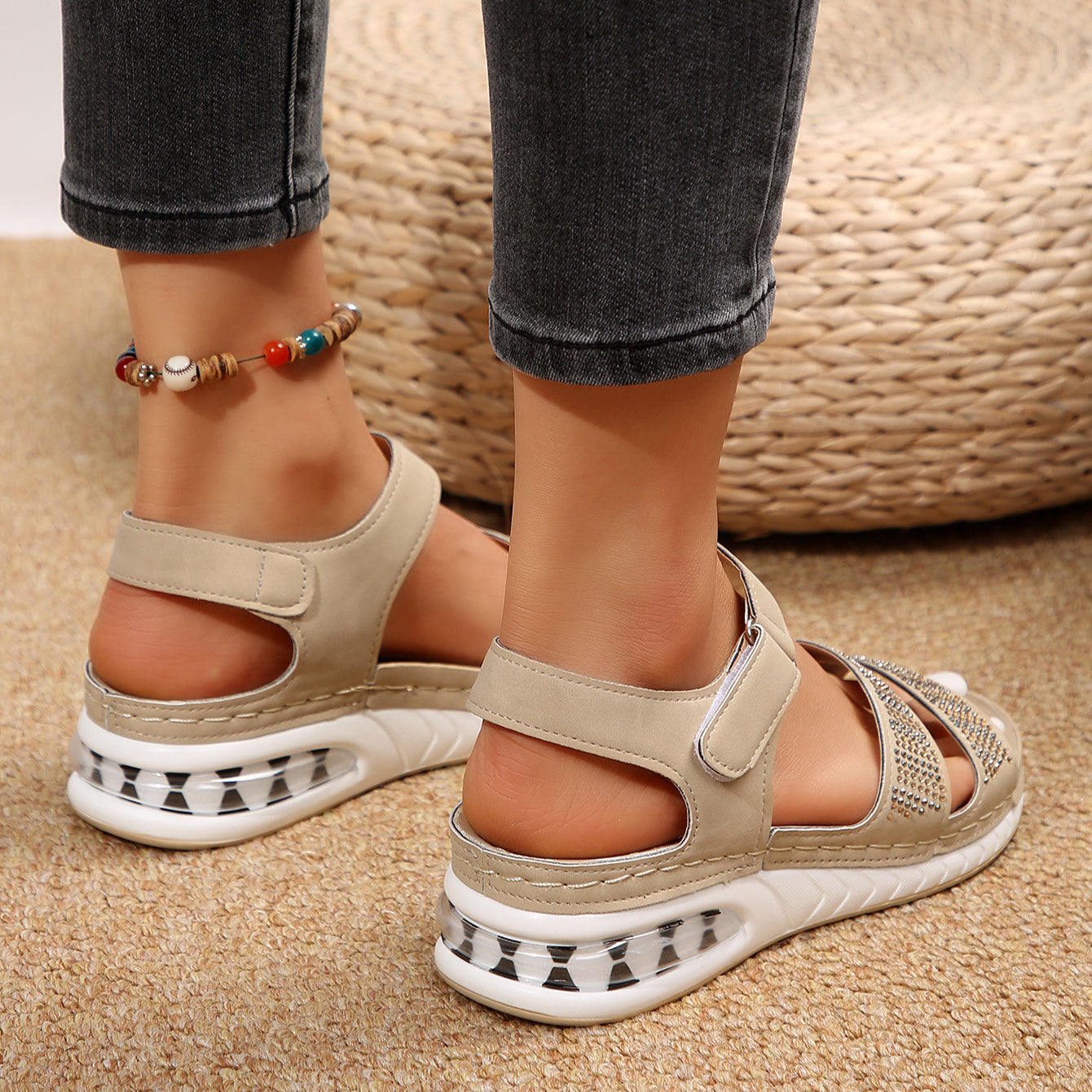 OrthoCare Wedge Sandals - Air Cushion Comfort