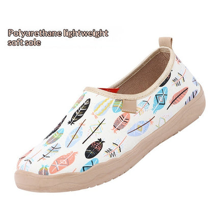 Elaria | Women’s Orthopedic Printed Slip-On Casual Shoes