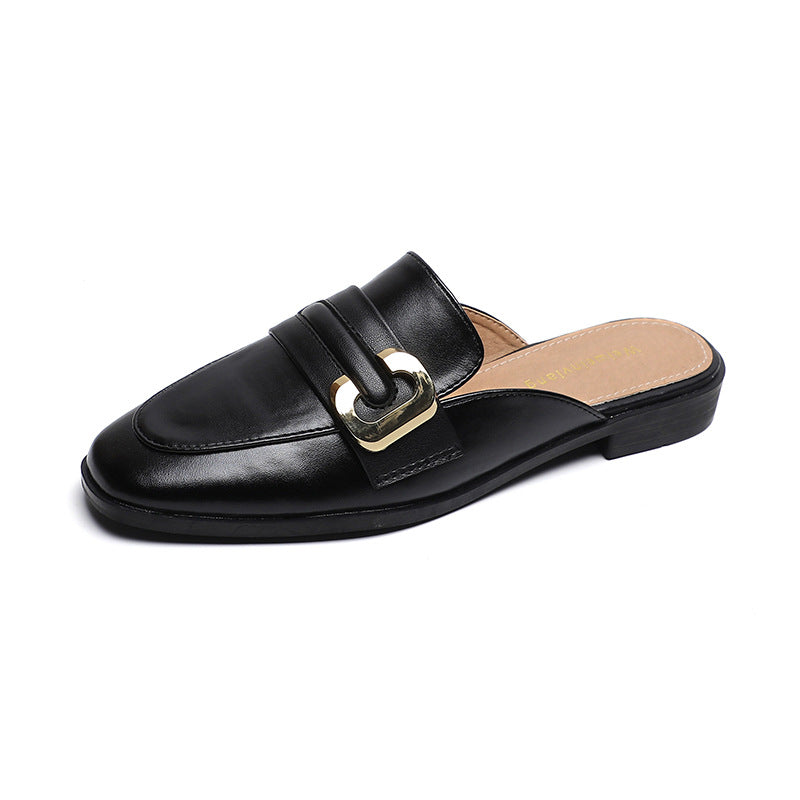 OrthoCare Women’s Mule Loafers – Lightweight Comfortable Slip-On Flats