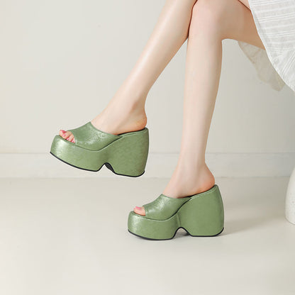 Halo | Women’s Orthopedic Platform Wedge Slide Sandals