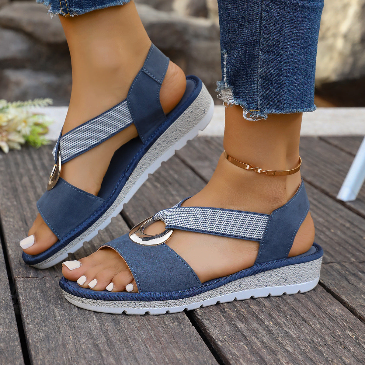 OrthoCare | Comfort Strap Platform Sandals