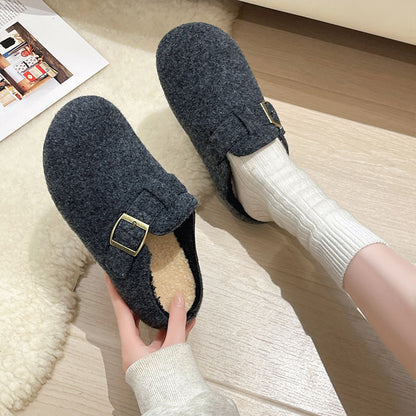 OrthoCare Wool And Cotton Slippers - Casual Elegance