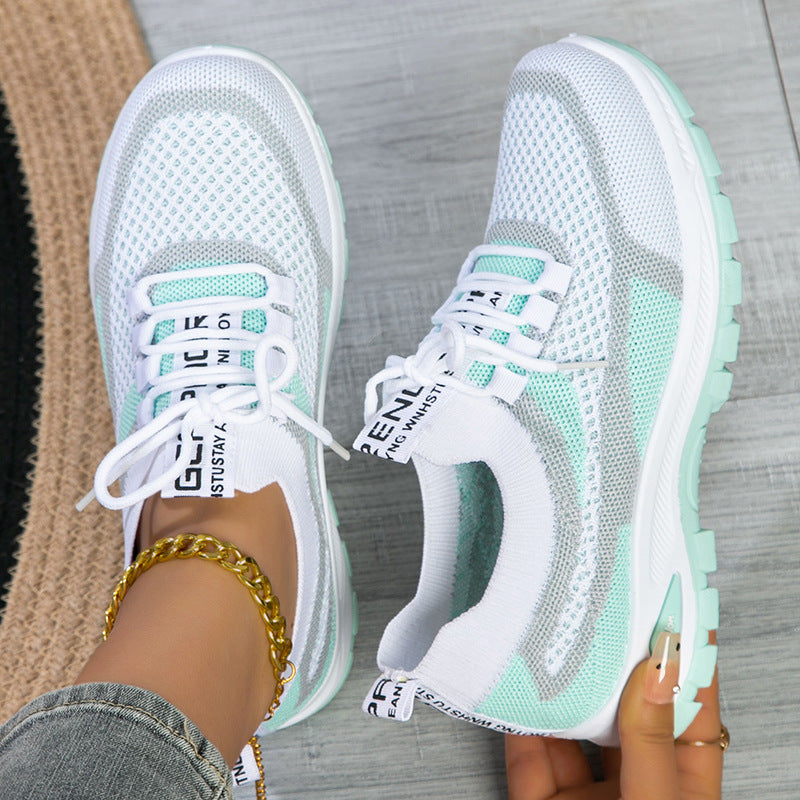 Gwenora | Women’s Orthopedic Breathable Knit Walking Sneakers