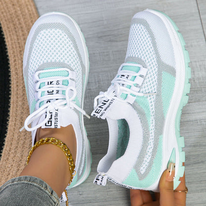 Gwenora | Women’s Orthopedic Breathable Knit Walking Sneakers