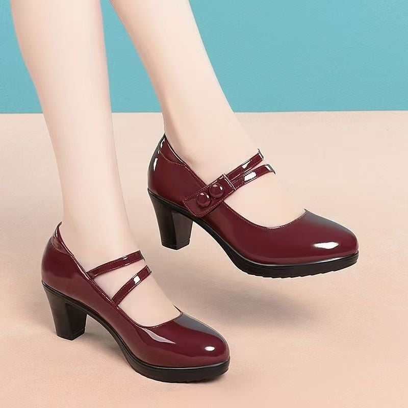 OrthoCare Genuine Leather Pumps , Comfort And Elegance