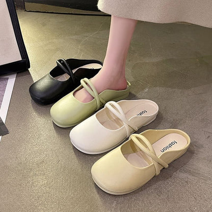 Quilla | Women’s Orthopedic Mary Jane Mule Comfort Flats