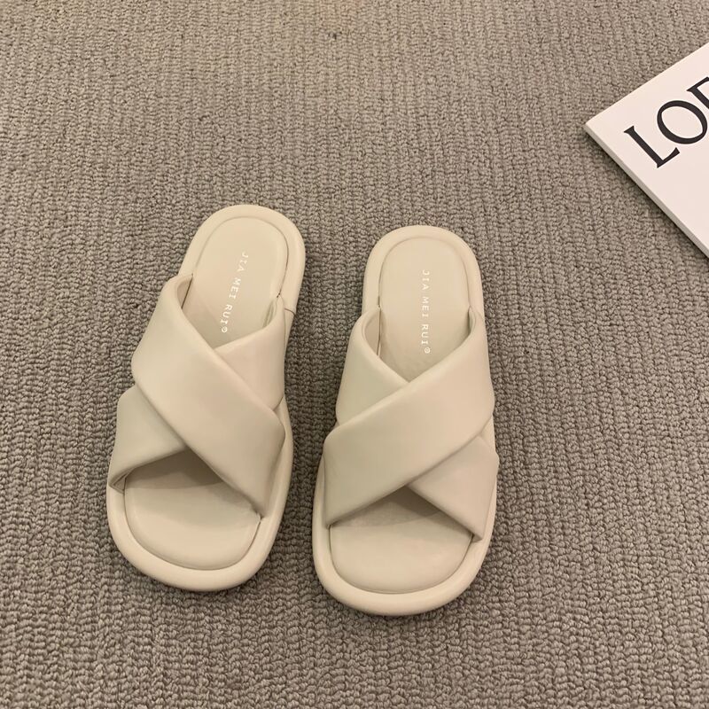 Soleia | Women’s Orthopedic Crisscross Comfort Slide Sandals