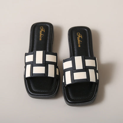 OrthoCare Woven Comfort Slide Sandals