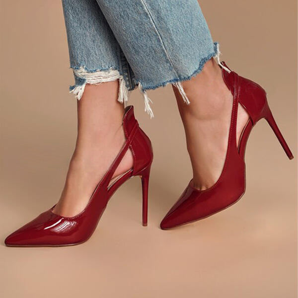 OrthoCare Hollow Stiletto Heels - French Elegance
