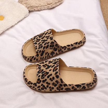 Kensley | Women’s Orthopedic Leopard Print Comfort Slides
