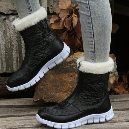 OrthoCare Winter Boots - Warm Front Zipper Design