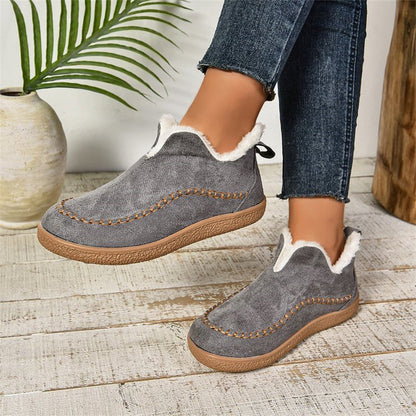 Mona | Orthopedic Warm Plush Ankle Boots