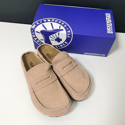 OrthoCare Mule Slippers - Retro Closed Toe Comfort