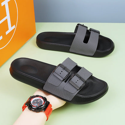Blaise | Men's Orthopedic Double Buckle Comfort Slide Sandals