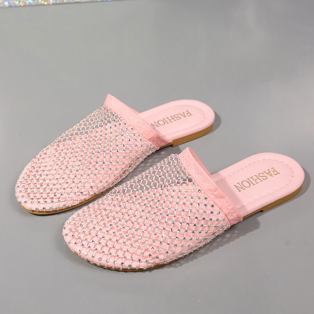 OrthoCare Rhinestone Comfort Slide Sandals