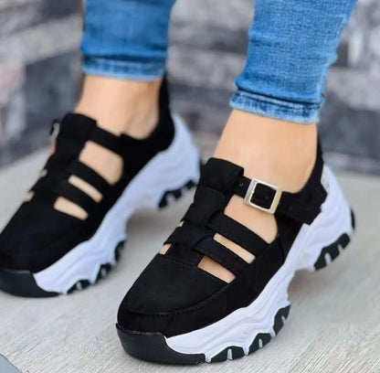 Xia | Women’s Orthopedic Breathable Cutout Walking Sneakers
