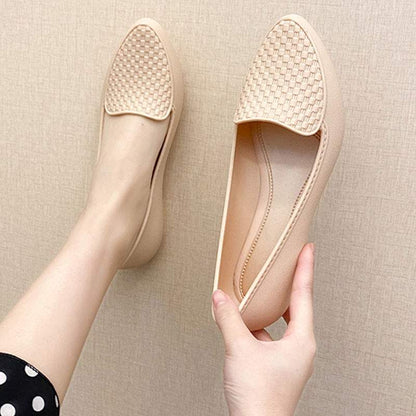 Pascale | Women’s Orthopedic Woven Pointed Toe Ballet Flats