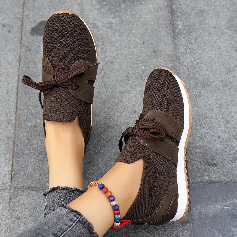 Clara | Orthopedic Knit Slip-On Sneakers – Lightweight Comfort Walkers