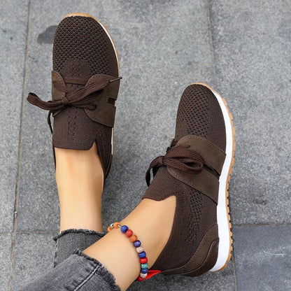 Clara | Orthopedic Knit Slip-On Sneakers – Lightweight Comfort Walkers