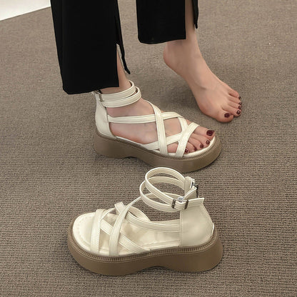 Venetia | Women’s Orthopedic Gladiator Platform Sandals